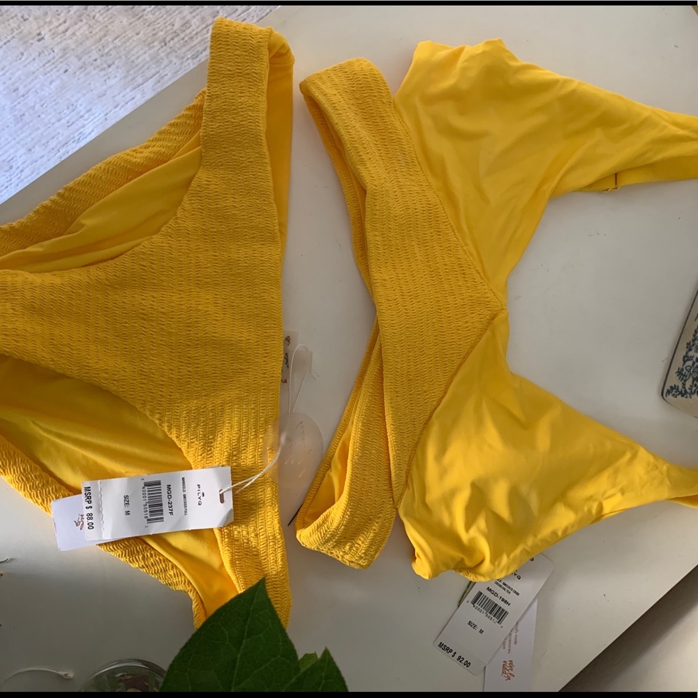 Yellow PilyQ bikini